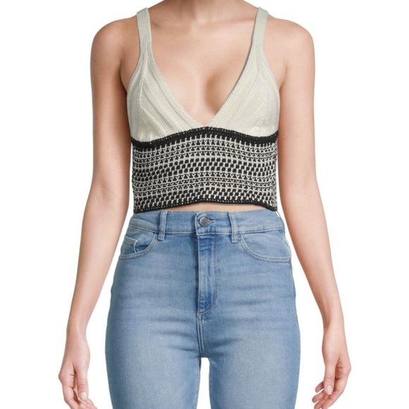 Ramy Brook Crochet Top - Picture 1 of 6